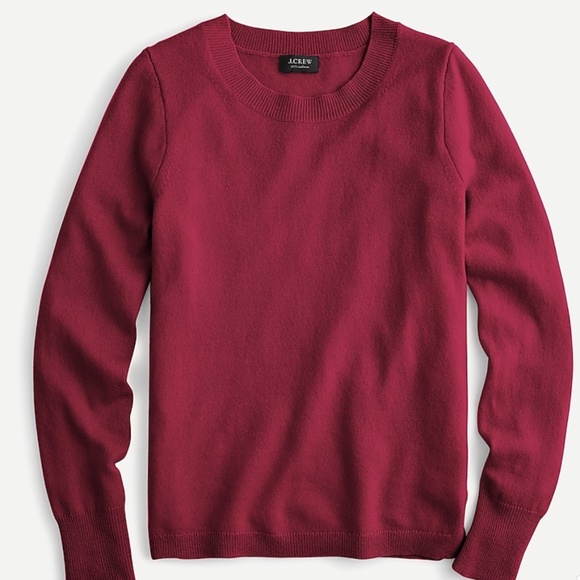 j crew cashmere crewneck